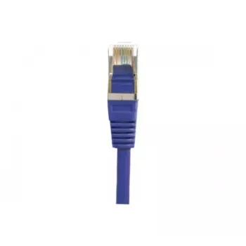 EXERTIS CONNECT Cat6 F/UTP Patch Cable, RJ45, Purple, 0.5 m 234160