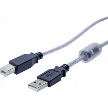 EXERTIS CONNECT USB 2.0 Cable, USB-A Plug to USB-B Plug, 2.0 m, Black 532535