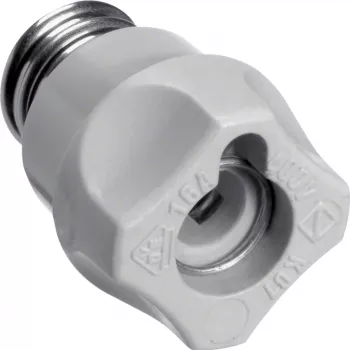 Hager LE14SK Ceramic Terminal Block 2-Pole 2.5mm² 450V 24A