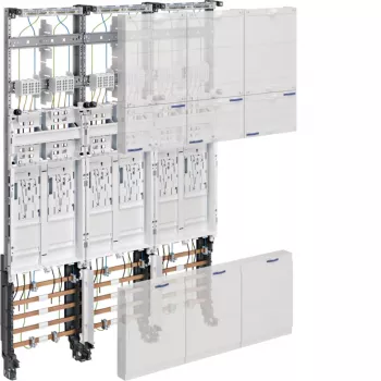 HAGER ZL3EN26 Universal Meter Panel 6-Point BKE-I 3-Phase 1050mm