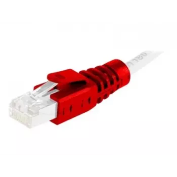 EXERTIS CONNECT RJ45 Strain Relief Boot, Red, 10-Pack 253014