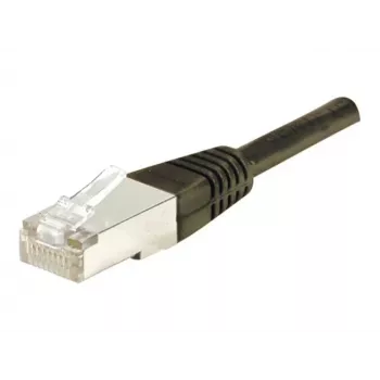 EXERTIS CONNECT Cat6 F/UTP Patch Cable, 3 m, Black, Slim Snagless Boot 234250