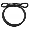 Master Lock 72EURD Security Cable with Loop Ends, 4.5 m Braided Steel, Black