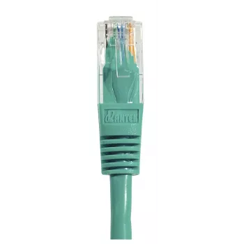 EXERTIS CONNECT Cat6 U/UTP Patch Cable, RJ45, Green, 15 m 244761