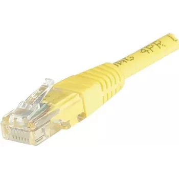 EXERTIS CONNECT Cat.6 U/UTP Patch Cable, 7m, Yellow, Snagless EXC245770