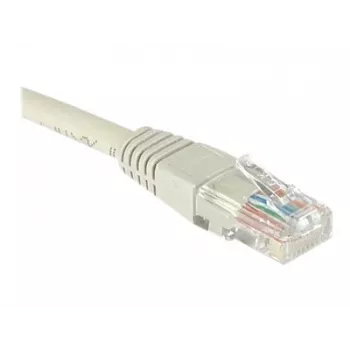 EXERTIS CONNECT Cat6 U/UTP Patch Cable, 0.5 m, Grey, RJ45, Snagless EXC848050