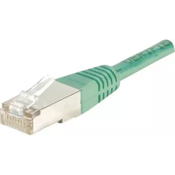 EXERTIS CONNECT Cat.6 F/UTP Patch Cable, Green, 1.0 m, Slim Snagless 842102