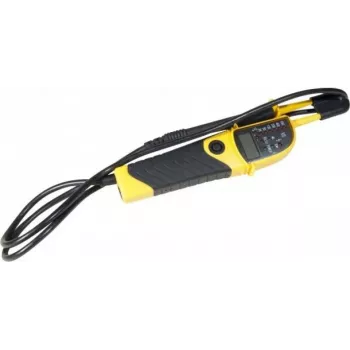 EXERTIS CONNECT Voltage Tester with LCD Display and High-Voltage Indication, 12-600V AC/DC 045076