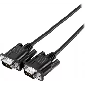 EXERTIS CONNECT SVGA Monitor Cable Eco, 15-pin HD D-Sub Plug to Plug, 10.0 m, Black 117740