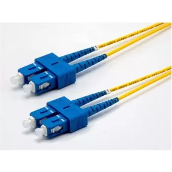 Ekivalan OS2 Duplex Patch Cable SC/SC, 9/125 µm, Yellow, 1.0 m COZ008DCDC2SJ0010A