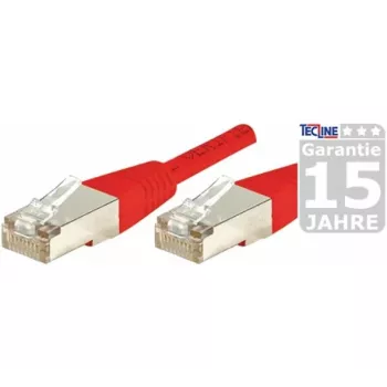 Exertis Connect 853326 Cat.6 F/UTP Patch Cable, 20 m, Red, Slim Bend Protection