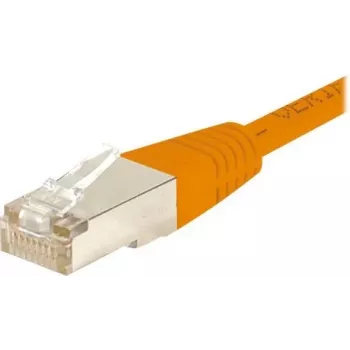 EXERTIS CONNECT CAT6 F/UTP Patch Cable, Orange, 25 m, Slim Snagless 853339