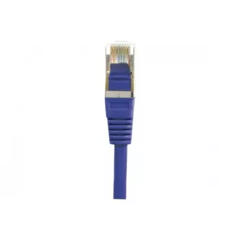 EXERTIS CONNECT Cat.6 F/UTP Patch Cable, RJ45, Purple, 25 m 853342