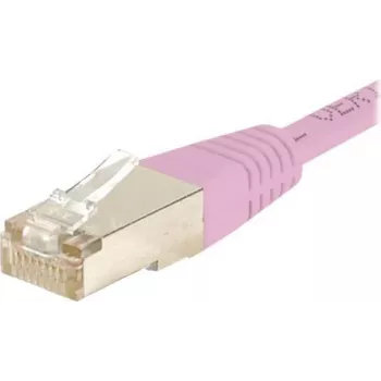 EXERTIS CONNECT Cat6 S/FTP PiMF Patch Cable, Pink, 15 m 854486