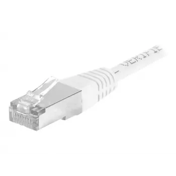 EXERTIS CONNECT Cat.6a F/UTP Patch Cable, 0.5 m, Black 850013