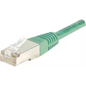 EXERTIS CONNECT Cat.6 F/UTP Patch Cable, Green, 30 m, RJ45, Slim Snagless Boot 853344