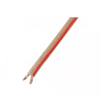 EXERTIS CONNECT Speaker Cable 2 x 2.63 mm² Transparent 100 m Bulk Roll EXC601039