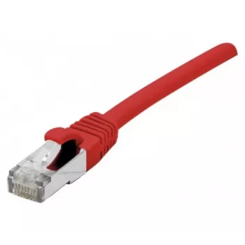 EXERTIS CONNECT Cat6 F/UTP LSZH Patch Cable, RJ45, PoE, Red, 25 m 854403