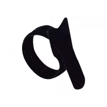 Exertis Connect Hook-and-Loop Cable Ties, 21 cm, 20 Pieces, Black 629164