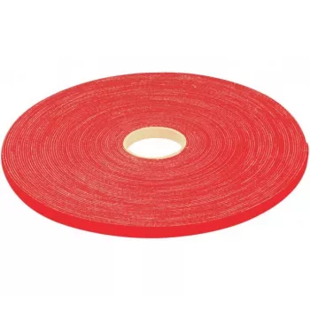 EXERTIS CONNECT Hook-and-Loop Mounting Tape, 10 mm x 20 m, Red (629425)