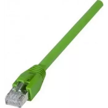 EXERTIS CONNECT CAT.6A S/FTP Industrial Patch Cable, Green, 1.0 m 854295