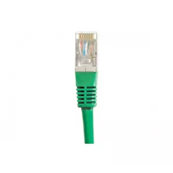 EXERTIS CONNECT Cat.6 S/FTP Patch Cable, 0.15 m, Green 856812