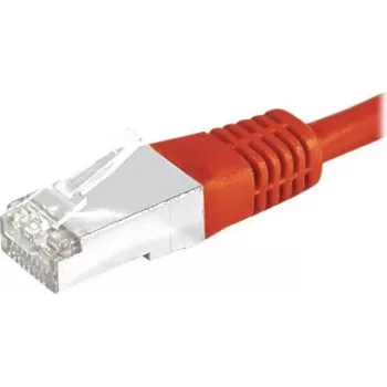 EXERTIS CONNECT Cat.6 S/FTP Patch Cable, 0.3m, Red 856820