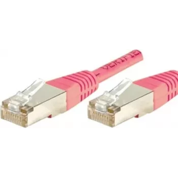 Exertis Connect 854476 Cat6 S/FTP Network Patch Cable, 0.15 m, Pink
