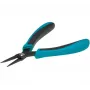 EXERTIS CONNECT Electronics Flat Nose Pliers 115 mm ESD-safe with Spring 815612