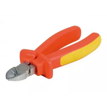 EXERTIS CONNECT 160 mm Side Cutters for Electricians, Multi-component Handles, 62 HRC, DIN ISO 5749 815613