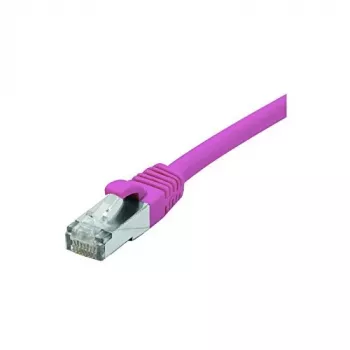 EXERTIS CONNECT Cat. 6 F/UTP PoE Halogen-Free Pink Patch Cable, 25.0 m 854440