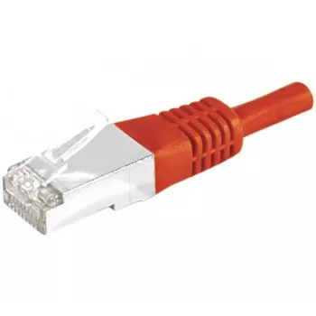 EXERTIS CONNECT Cat.6 S/FTP Patch Cable, PiMF, Red, 3.0 m 856874