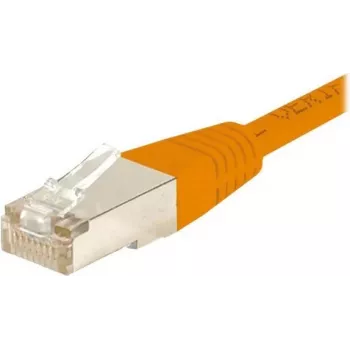 EXERTIS CONNECT CAT.6 S/FTP Patch Cable, PiMF, 0.15 m, Orange 854463