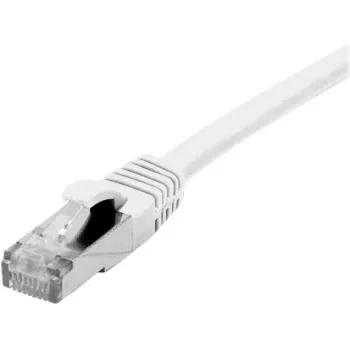 EXERTIS CONNECT Cat 6 F/UTP Patch Cable, PoE, LSZH, White, 0.3 m 850882
