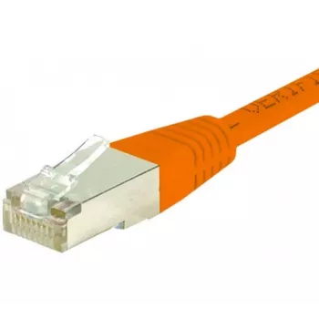 EXERTIS CONNECT Cat6 F/UTP Patch Cable, Orange, 50 m 853355