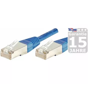 EXERTIS CONNECT Cat.6 S/FTP Patch Cable, 0.3m, Blue 856823