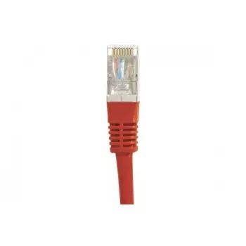 EXERTIS CONNECT Cat.6 S/FTP Patch Cable, PiMF, Red, 5.0 m 856883