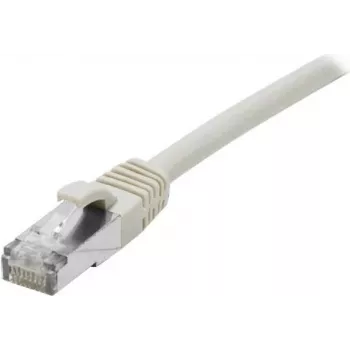 EXERTIS CONNECT Cat 6A S/FTP Patch Cable, 20 m, Grey, Slim Bend Protection 858412