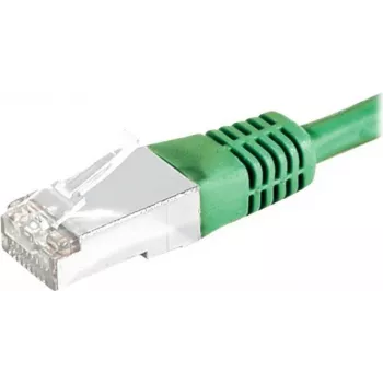EXERTIS CONNECT CAT.6 S/FTP Patch Cable, 0.5 m, Green 856830