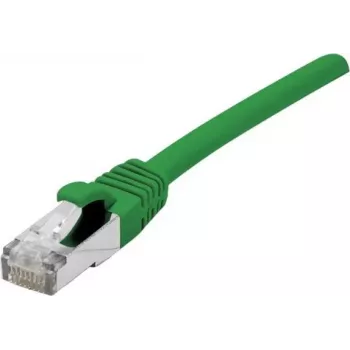 EXERTIS CONNECT Cat 6A S/FTP Patch Cable, 25 m, Green 858445