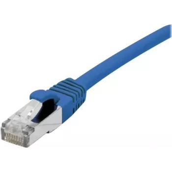 Exertis Connect Dexlan 7.5m CAT 6a SFTP PiMF Halogen-Free Moulded Snagless Blue Patch Cable RJ-45 to RJ-45 858457