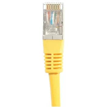 Exertis Connect Cat6 S/FTP Ethernet Patch Cable, RJ45, Yellow, 3 m 856876