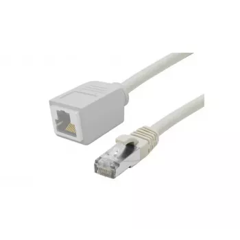 EXERTIS CONNECT Cat. 6A S/FTP Patch Cable Extension, LSZH, Grey, 3 m 858752