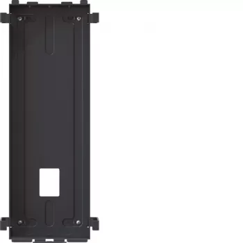 Hager Hollow Wall Housing for Touch Display 2.0, Black (RTW022X)