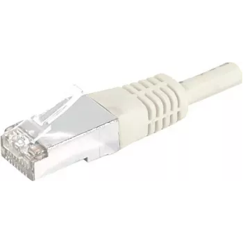 EXERTIS CONNECT 856873 Cat6 F/FTP Network Patch Cable, 3 m, White