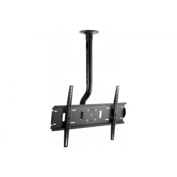 EXERTIS CONNECT Ceiling Mount for 37-60 inch Flat Screen Displays, VESA up to 600x400, 80 kg, Tilt & Swivel, Black 903231
