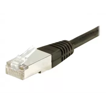 EXERTIS CONNECT Cat6 S/FTP PiMF Patch Cable, 5m, Black 856888