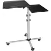 EXERTIS CONNECT Mobile Multi-function Table on Castors, 1000 x 500 mm, Black (965033)