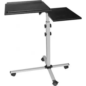 EXERTIS CONNECT Mobile Multi-function Table on Castors, 1000 x 500 mm, Black (965033)