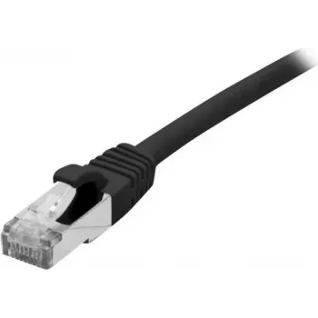 EXERTIS CONNECT Cat6a SFTP Patch Cable RJ45 10m LSZH Black 858490
